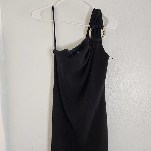 Shoshanna Women's Eonia A-Line Dress Black Size 4 - Picture 4 of 10